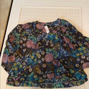 NEW Abigail Borg J Crew Silk LS Shirt